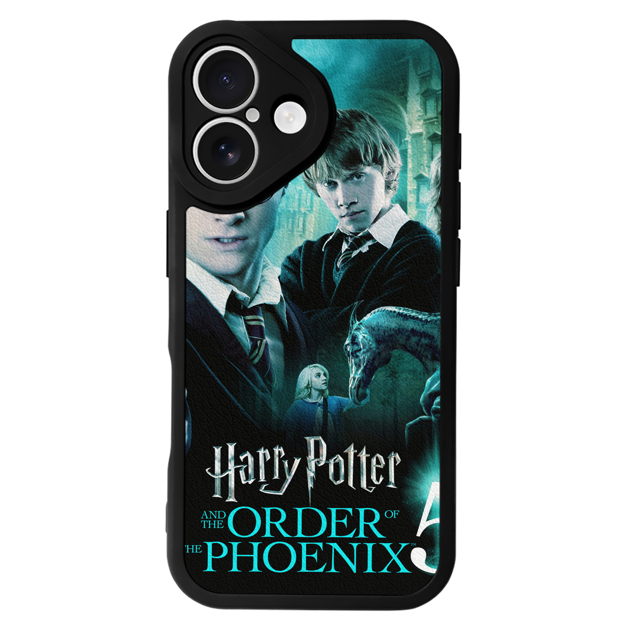 （画像用） Harry Potter ハリー・ポッターシリーズ 【iPhone 16シリーズ対応】シリコンスマホケース（レザー調） 材質：シリコン